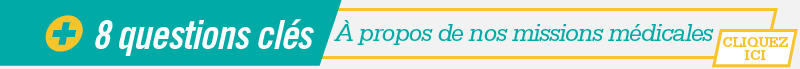 Questions clés a propos de nos missions médicales Answers to key questions about Projects Abroad Medicine Projects