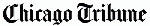 The Chicago Tribune The Chicago Tribune website logo
