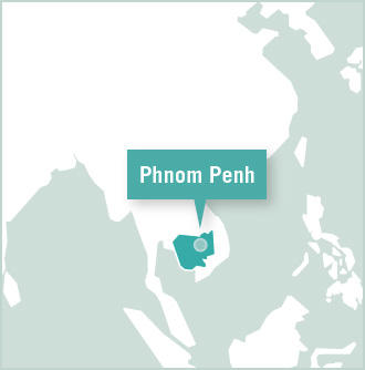 The location of Projects Abroad in Cambodia The location of Projects Abroad in Cambodia