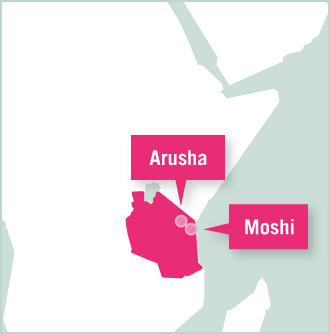 Map of Projects Abroad Tanzania locations in Arusha and Dar es Salaam Map of Projects Abroad Tanzania locations in Arusha and Dar es Salaam
