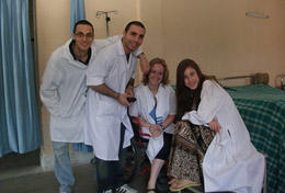 Nepal Medicine High School Special volunteers with their supervisors in Nepal.