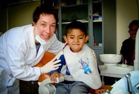 Medical School Electives A Nursing School Elective student with a young patient at her volunteer placement in Bolivia.